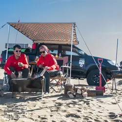 سایه بان بغل خودرو طرح ARB مجیکمپ - گروه تولیدی مجیکمپ