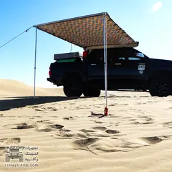 سایه بان بغل خودرو طرح ARB مجیکمپ - گروه تولیدی مجیکمپ