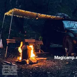 سایه بان بغل خودرو طرح ARB مجیکمپ - گروه تولیدی مجیکمپ