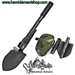 بیل کلنگ چند کاره تاشو بزرگ