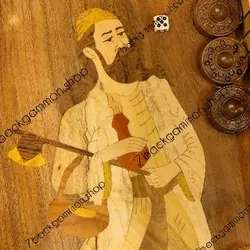 تخته نرد مدل شیرین و فرهاد