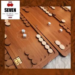 تخته نرد مسافرتی با کلیه لوازم