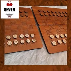 تخته نرد مسافرتی با کلیه لوازم