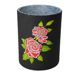 لیوان سنگی نقاشی شده مدل گلبرگ