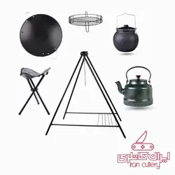 ست ظروف آشپزی در طبیعت - ایران کاتلری