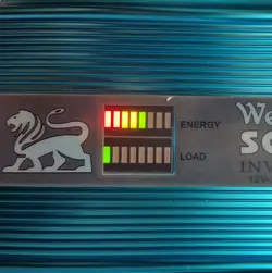 مبدل برق خودرو 1500 وات 12 ولت به 220 ولت ویلیون مدل INV-1500LED