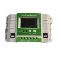 شارژ کنترلر 10 آمپر 12/24 ولت PWM برند سانکس Sunex مدل NT-10