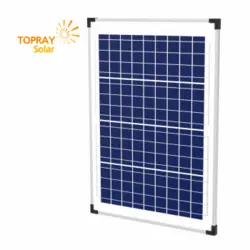 پنل خورشیدی 10 وات پلی کریستال Topray Solar مدل TPS107S-10W