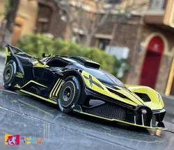 ماکت ماشین فلزی بوگاتی بولاید Bolida مدل 2022 چراغدار و موزیکال