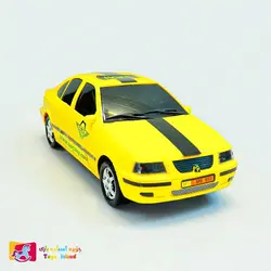 اسباب بازی سمند تاکسی پلاستیکی قدرتی