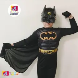 لباس شخصیت بتمن عضلانی (جنس کشی ) سایز 7 تا 8 سال