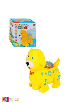 اسباب بازی موزیکال چراغدار طرح سگ