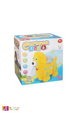 اسباب بازی موزیکال چراغدار طرح سگ