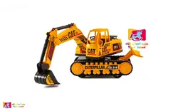 اسباب بازی بیل مکانیکی کاترپیلار درج