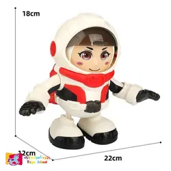 ربات رقاص موزیکال طرح فضانورد مدل SPACE EXPLORING