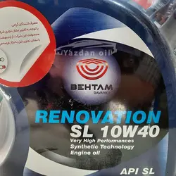 روغن موتور رنوویشن الف ایرانی Renovation 10W40 حجم 5 لیتر