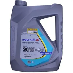 روغن موتور پارس سوپر پایا 20W50 چهار لیتری