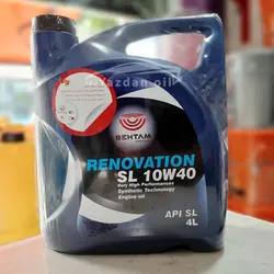 روغن موتور رنوویشن الف ایرانی Renovation 10W40 حجم 4 لیتر