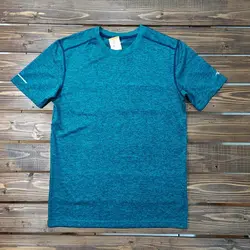 تیشرت ورزشی آستین کوتاه نفتی اورجینال