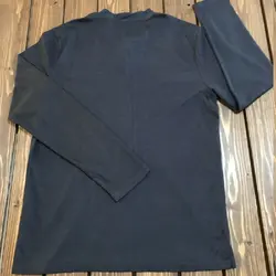 تیشرت ورزشی دکمه دار آستین بلند نوکمدادی اورجینال