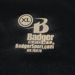تیشرت ورزشی آستین بلند سرمه ای BADGER اورجینال