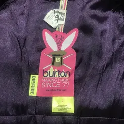 کاپشن گورتکس بنفش BURTON اورجینال