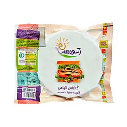 کالباس گیاهی دودی آسوده سازان 400 گرم