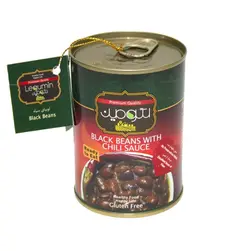 کنسرو لوبیا سیاه در سس چیلی لگومین