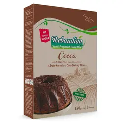 پودر کیک رژیمی استویا با طعم کاکائو 350 گرم ربودیان