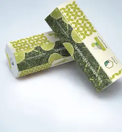 چای سبز و لیمو