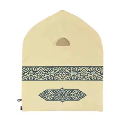 00204157-سجاده ملکوت 38در48 پارچه کجراه-مهر پنجره فولاد-ماهد