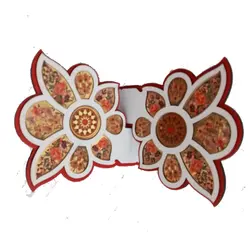11022006-رحل قرآن ام دی اف سفید 15در30 طرح گل