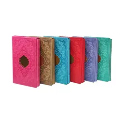 12111014-قرآن پالتویی قابدار(سبز فسفری)بدون ترجمه ترمو/داخل رنگی