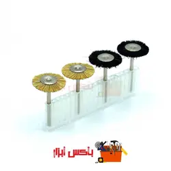 فرچه پلاستیکی تخت میله 3 قطر 23