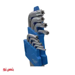 آچار آلن کارتی ستاره ای 9 عددی سیلند