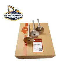 سوپاپ دود موتور VALVE-INLET 3304/6  (بدون پلیت) 5S6452 (DIACO)
