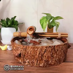 آبنما رومیزی بامبو آرامش کد AR101 - آبنمای آراکس