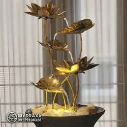 آبنما رومیزی طرح گل کد AR105 - آبنمای آراکس
