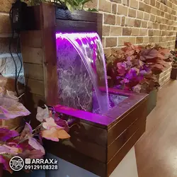 آبنما پرده آب رومیزی کد AR108 - آبنمای آراکس