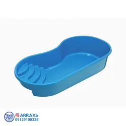 استخر فایبرگلاس - آبنمای آراکس