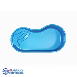 استخر فایبرگلاس - آبنمای آراکس