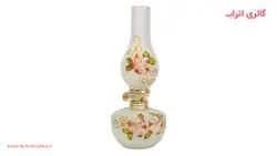 چراغ نفتی توپی بدون پایه مات طرح شاخه فر