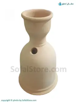 کوزه قلیان سفالی کوچک خام
