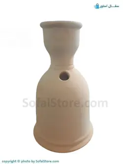 کوزه قلیان سفالی کوچک خام