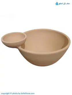 کاسه مزه خوری سفالی خام