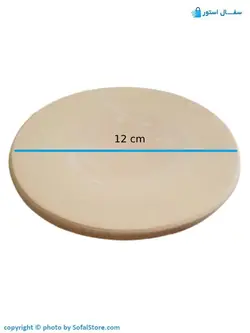 دیوارکوب سفالی 12 سانتی خام