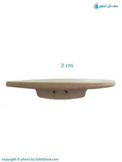 دیوارکوب سفالی 12 سانتی خام