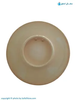 دیوارکوب سفالی 12 سانتی خام