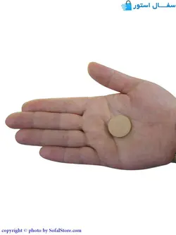 کاشی گرد 2 سانتی متری خام