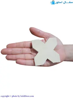 کاشی سفالی طرح صلیبی 7*7 سانتی